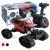 Samochód zdalnie sterowany na pilota RC Rock Crawler 4×4 LHC012 auto 2w1 czerwony