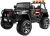 Auto terenowe typu jeep Monster 4×4 dla dzieci Czarny + Pilot + Regulacja siedzenia + Wolny Start + MP3 LED + Bagażnik + Plecak