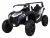 Buggy ATV Strong Racing dla 2 dzieci Biały + Silnik bezszczotkowy + Pompowane koła + Audio LED