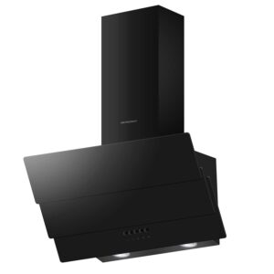 Okap kuchenny kominowy 60 cm Berdsen czarny