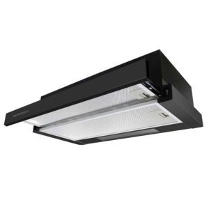 Okap kuchenny teleskopowy Berdsen czarny mat