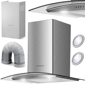 Okap kuchenny kominowy 60 cm Berdsen