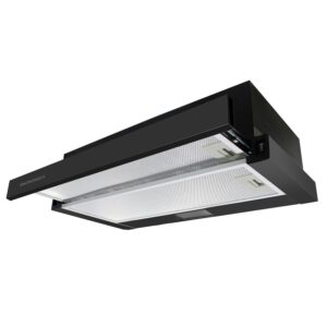 Okap kuchenny teleskopowy 50cm czarny