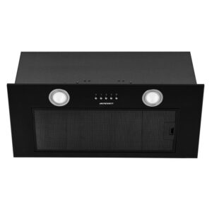 Okap kuchenny podszafkowy 60 cm czarny