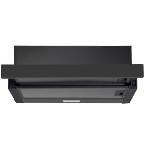 Okap kuchenny teleskopowy 50cm czarny