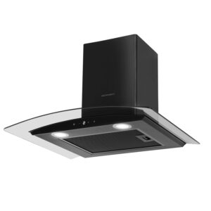 Okap kuchenny 60 cm Czarny Berdsen