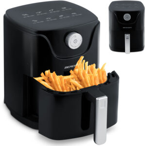 Frytkownica beztłuszczowa Air fryer Berdsen czarna