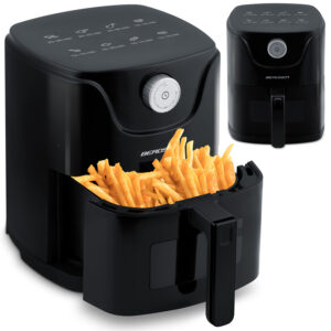 Frytkownica beztłuszczowa Air fryer Berdsen czarna