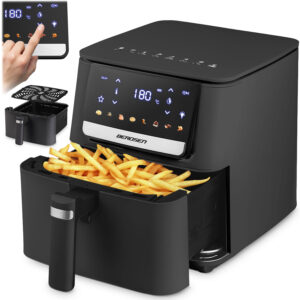 Frytkownica beztłuszczowa Air fryer Berdsen czarna