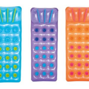 Materac dmuchany do pływania 3 kolory 188 x 71 cm Bestway pomarańczowy