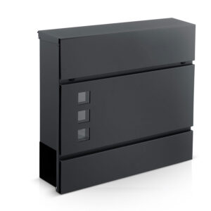 Skrzynka na listy 37x37x10,5 cm antracyt