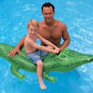 Krokodyl dmuchany do pływania 168 x 86 cm INTEX