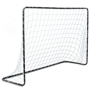 Bramka do piłki nożnej 183 x 122 x 61cm czarna