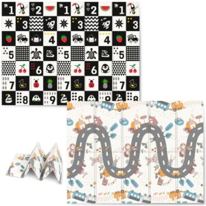 Mata piankowa edukacyjna składana 200 x 150 x 1 cm Nukido