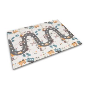 Mata piankowa edukacyjna składana 200 x 150 x 1 cm Nukido