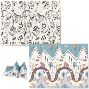 Mata piankowa edukacyjna składana 200 x 150 x 1 cm Nukido