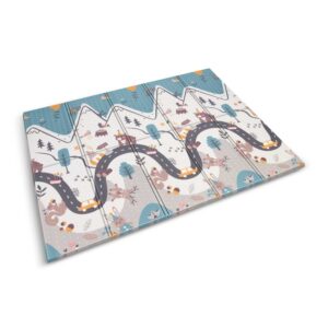 Mata piankowa edukacyjna składana 200 x 150 x 1 cm Nukido