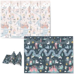 Mata piankowa edukacyjna składana 200 x 150 x 1 cm Nukido