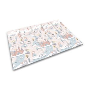 Mata piankowa edukacyjna składana 200 x 150 x 1 cm Nukido