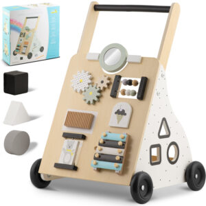 Drewniany chodzik pchacz Ricokids