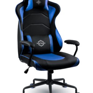 Fotel gamingowy Sofotel Yasuo – niebieski