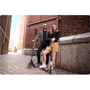 Hulajnoga Soke City czarno – różowa