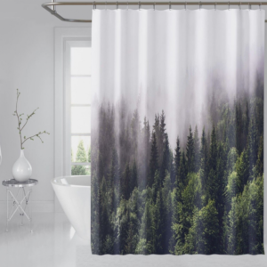 Zasłona prysznicowa, kurtyna z wydrukiem 3D, wodoodporna 200×180 cm ZPR20