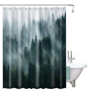 Zasłona prysznicowa, kurtyna z wydrukiem 3D, wodoodporna 200×180 cm ZPR21