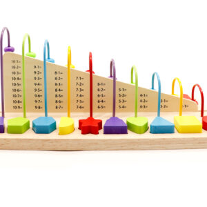 Zabawka edukacyjna liczydło klocki cyfry ECOTOYS