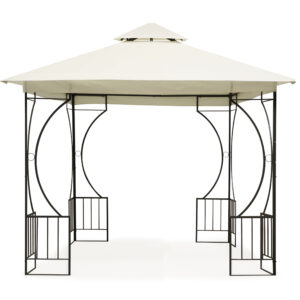 Namiot pawilon ogrodowy lux altana 3×3 m z moskitierą i pełnymi ściankami MultiGarden