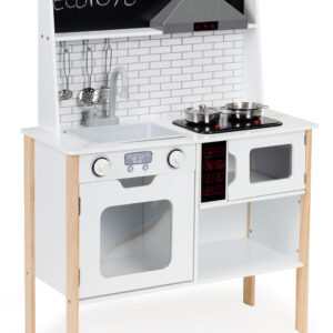 Drewniana kuchnia dla dzieci + dźwięki światełka ECOTOYS