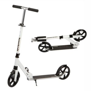 Hulajnoga miejska dla dzieci i młodzieży składana regulacja wysokości 95-105 cm koła 200 mm