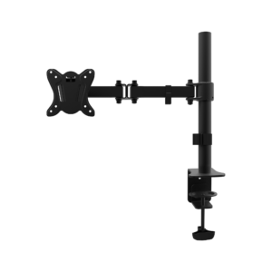 Uchwyt monitora Cabletech UDT-C012 ruchomy 13″-27″ czarny + płytka VESA