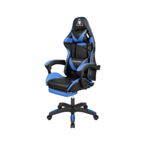 Fotel gamingowy dla gracza obrotowy krzesło biurowe podnóżek Kruger&Matz