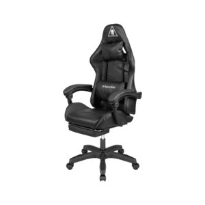 Fotel gamingowy dla gracza obrotowy krzesło biurowe podnóżek Kruger&Matz