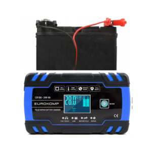 Prostownik samochodowy do akumulatorów automatyczny 12 V 8A-24V 4A