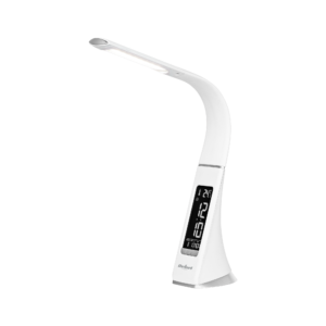 Lampka na biurko biurkowa LED nocna regulacja budzik LCD 7W USB Rebel