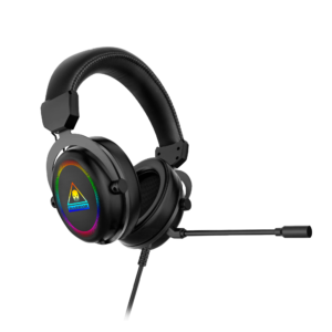 Słuchawki gamingowe nauszne przewodowe USB RGB mikrofon Kruger&Matz GH-50