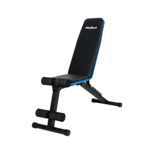 Ławka do ćwiczeń treningowa skośna z blokadą nóg regulowana ławeczka Rebel