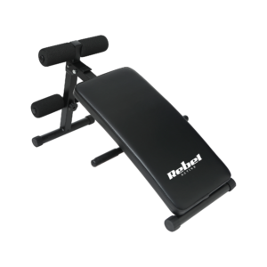 Ławka do ćwiczenia mięśni brzucha skośna ławeczka do ćwiczeń Rebel