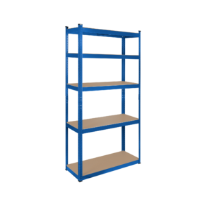 Regał metalowy magazynowy 2w1 5 półek garażowy 180x90x40cm 750kg Rebel