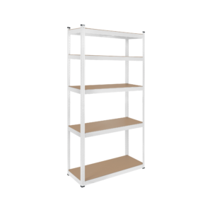 Regał metalowy magazynowy 2w1 5 półek garażowy 180x90x40cm 750kg Rebel