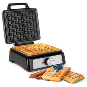 Gofrownica 2 gofry 1600W inox regulacja mocy Teesa