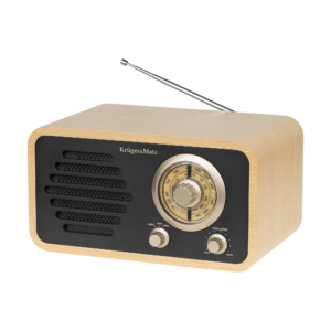 Radio sieciowe Kruger&Matz AM/FM antena teleskopowa RETRO