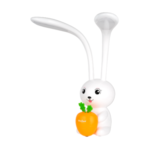 Lampka na biurko dla dzieci biurkowa LED KRÓLIK 3 barwy regulacja Rebel