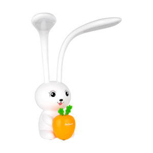 Lampka na biurko dla dzieci biurkowa LED KRÓLIK 3 barwy regulacja Rebel