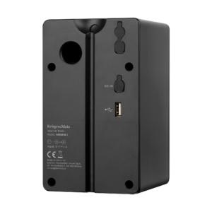 Radio internetowe Kruger&Matz Bluetooth 5.0 wyświetlacz 2,4″ Wi-Fi budzik