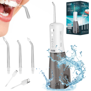 Irygator bezprzewodowy TEESA EASY CARE 2 mocny 6,89 bar IPX7 3 końcówki