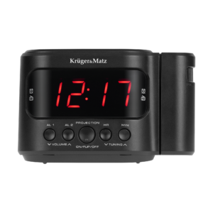 Radiobudzik Kruger&Matz AM/FM timer drzemka LED
