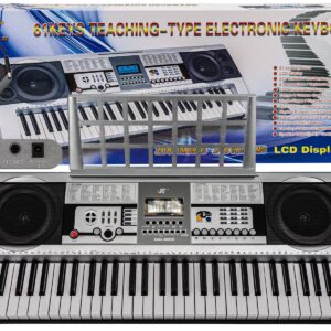 Keyboard MK-922 – duży wyświetlacz LCD, 61 klawiszy
